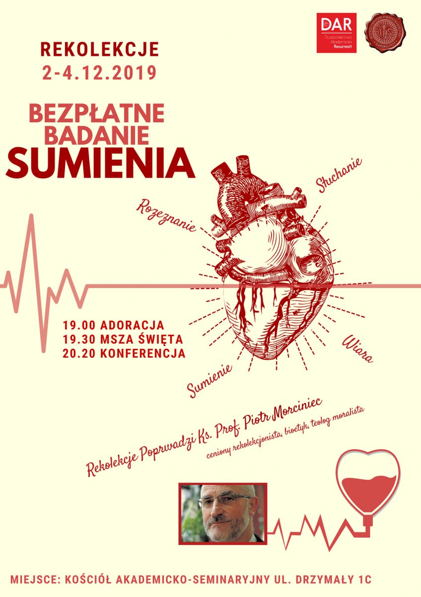 Bezpłatne badanie sumienia – homilie i konferencje