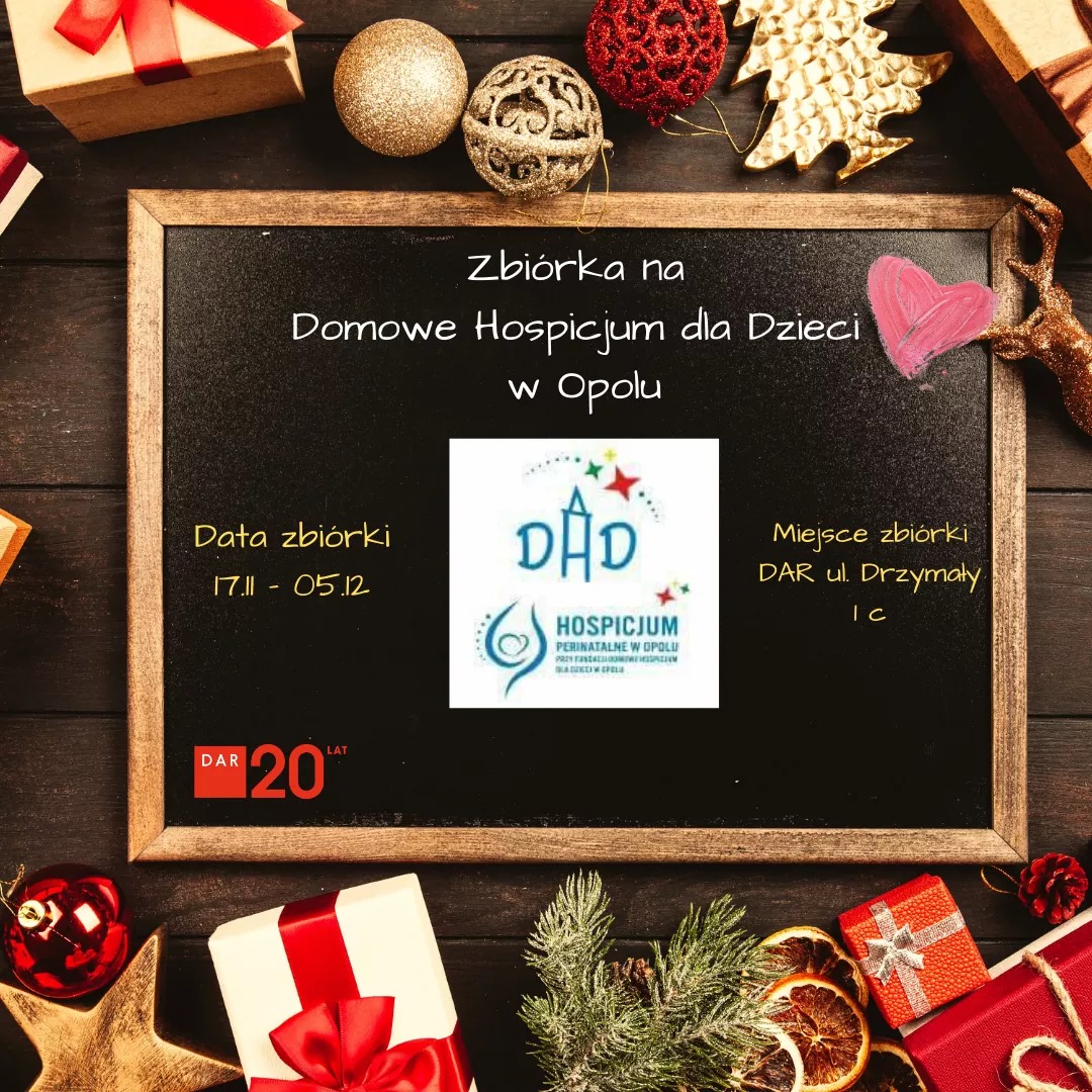 Zbiórka świąteczna na Domowe Hospicjum dla Dzieci