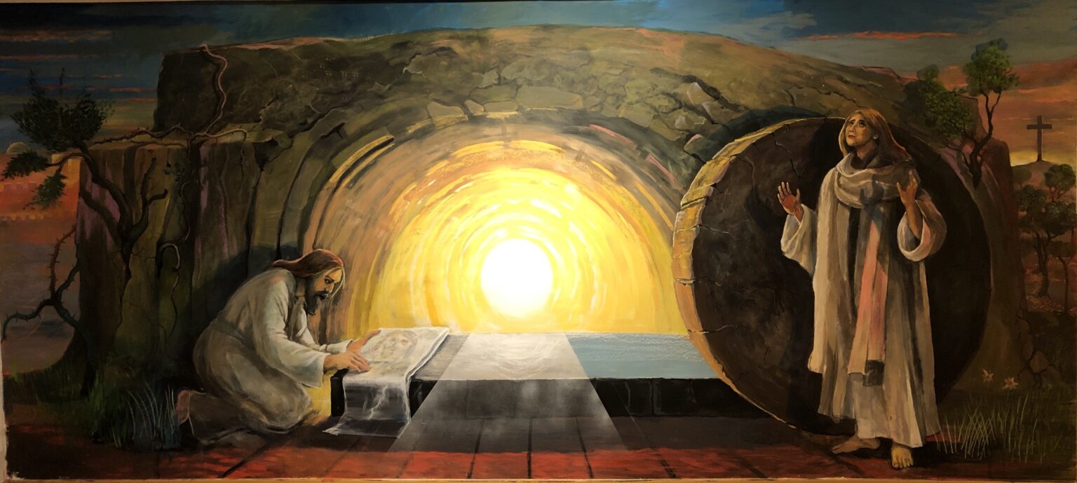 Odsłonięcie obrazu „Resurrexit” – Arona Knosali