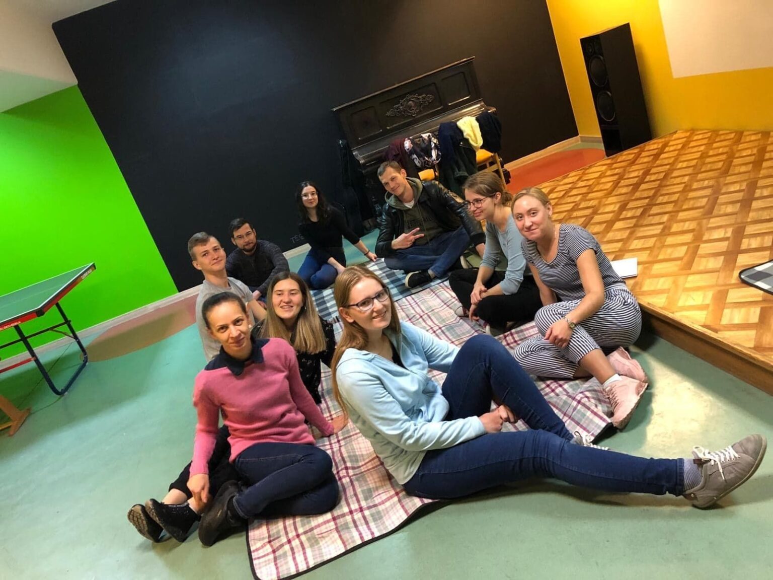 Początki studenckiego teatru